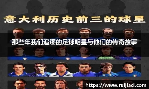 那些年我们追逐的足球明星与他们的传奇故事